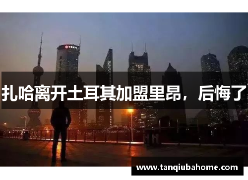 扎哈离开土耳其加盟里昂,后悔了 扎哈离开土耳其加盟里昂,后悔了